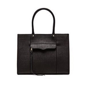 Rebecca Minkoff Large MAB Satchel Tote - Black